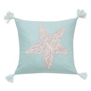 C&F Home Sea glass Starfish Pillow - 1 of 4