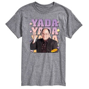 Men's Seinfeld Yada Yada Yada Short Sleeve Graphic T-Shirt - Athletic Heather - 4 X-Large - 1 of 4
