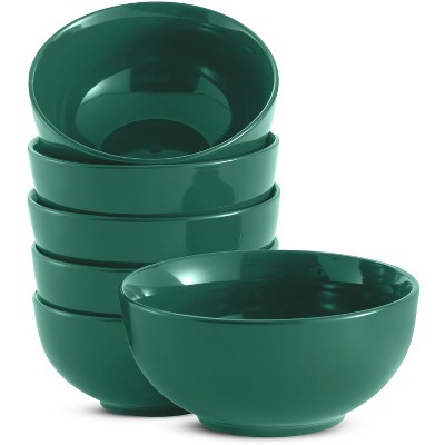 Kook Ceramic Cereal Bowls, 24 oz, Set of 6
