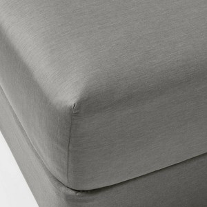 Easy Care Cotton Blend Sateen Fitted Sheet - Room Essentials™ - 1 of 4