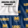 University Of Northern Colorado Logo Pattern Silky 50x60 Blanket, 1 Sided - 4 of 4