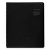 Contemporary Monthly Planner, Premium Paper, 11 x 9, Black Cover, 12-Month (Jan to Dec): 2025 - 3 of 3