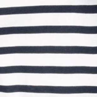 white navy stripe