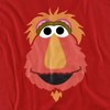 Men's Sesame Street Big Face Elmo'S Dad Louie T-Shirt - 2 of 4