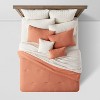12pc Micro Texture Comforter & Sheet Bedding Set - Threshold™ - 3 of 4