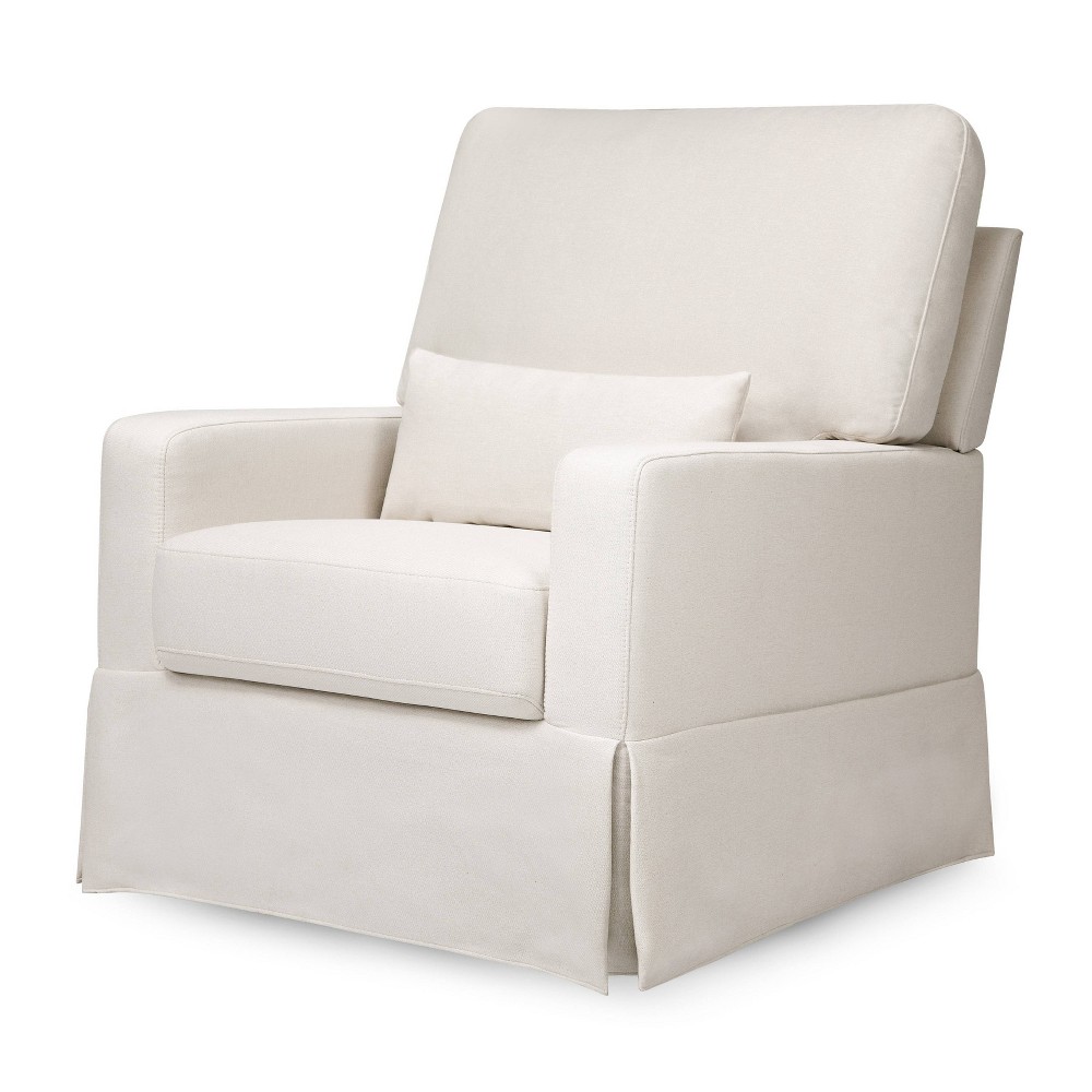 Photos - Rocking Chair Namesake Crawford Pillowback Comfort Swivel Glider - Performance Cream Eco