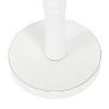 Kate and Laurel Bellport Square Wood Drink Table, 10x10x22, White - 2 of 4