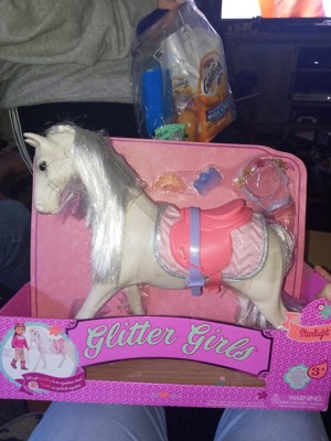 Glitter Girls- Horse,Horse-14 Shimmers Cheval norvégien Accessoires et  vêtements de poupée de 35,6 cm pour Filles à partir de 3 Ans – Jouets pour