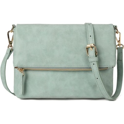 BEAFUP Women's Crossbody Bag with Detachable Shoulder Strap - Multi-Functional Vegan PU Leather Purse for Daily Use, Travel, and Gifts
