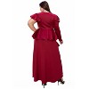 L I V D Women's Vivienne Ruffled Maxi Dress - 3 of 3