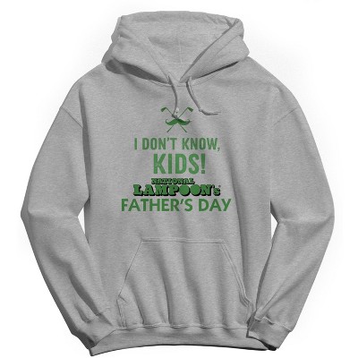 National Lampoon Men's I Dont Know Kids Father'S Day Long Sleeve Graphic Cotton Sweatshirt Hoodie