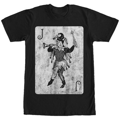 T-Shirt Ufficiale Marvel X-Men Gambit Jack Of Spades - Maglietta Uomo, Vestibilità Comoda, Colore Nero