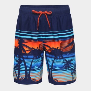 Rokka&Rolla Men's 8'' Swim Trunks - 1 of 4