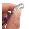 Unique Bargains ID Card Badge Key Holder Lobster Clasp Nylon Neck Lanyards Purple 5 Pcs - 3 of 3