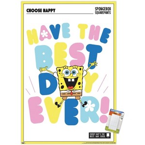 Trends International Nickelodeon Spongebob - Choose Happy Unframed Wall Poster Prints - 1 of 4