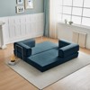 Aukfa Modern Multi-Functional 3-Seater Corduroy Sofa Bed with Versatile Layouts,Ergonomic Design,Luxury Comfort - 4 of 4