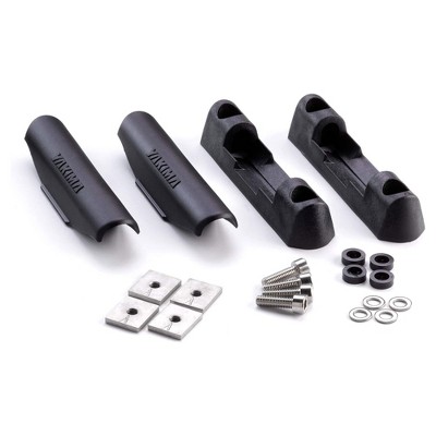 YAKIMA Landing Pad 19, Fixed Point Tower Installation Mounts for Flush Rail Rooftops, Rack Mount Compatible with Acura, Ford, Honda, and Jeep Vehicles