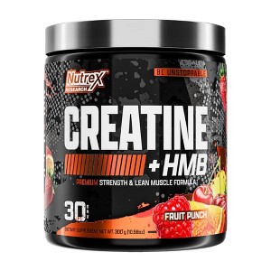 Nutrex Research Creatine + HMB 30 Servings Fruit Punch 30 Servings