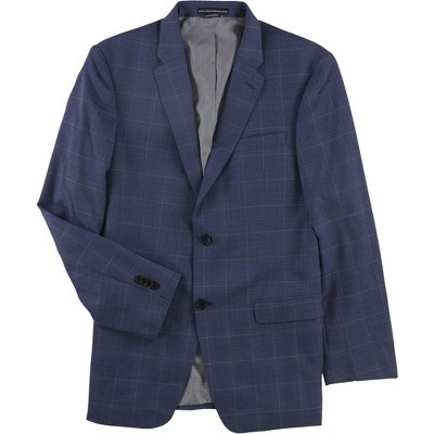 Tommy Hilfiger Mens Stretch Performance Two Button Blazer Jacket