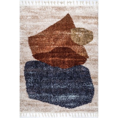 Nuloom Kassidy Shaggy Contemporary Tassel Indoor Area Rug