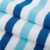 Arkwright Oversized Beach Towels (30x70, 4-Pack), Soft Ringspun Cotton Cabo Cabana Striped Beach Towel, Pool Towel, Bath Towel - 2 of 4