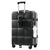 YOOCOZZ 3-Piece Luggage Sets with Cup Holder,ABS Hard Shell Luggage and Spinner Wheels - 2 of 4