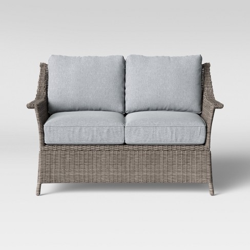 Foxborough Patio Loveseat Gray Threshold Target