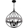Quoizel Lighting Tansy 4 - Light Pendant in  Matte Black - 4 of 4