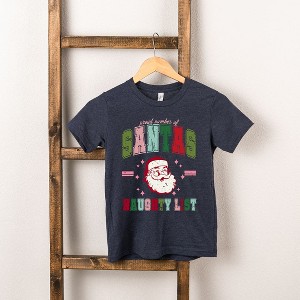 The Juniper Shop Member Of Santa's Naughty List Toddler Short Sleeve Tee - 1 of 2