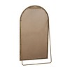 Kumasinova 65.75" Vintage Arch Full Length Mirror with Metal Stand,Large Standing Mirror with Iron Frame,Full Body Mirror for Bedroom&Living Room - 3 of 4