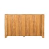 KIGFTSOD Farmhouse 6 Drawers Dresser for Bedroom,Natural Wood+Brown - 4 of 4
