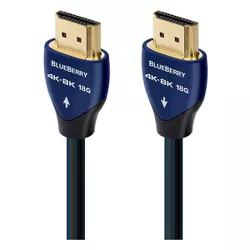 AudioQuest BlueBerry 4K-8K 18Gbps HDMI Cable - 9.84 ft. (3m)