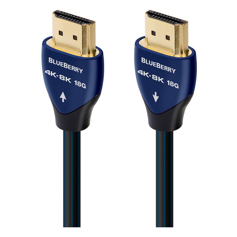 AudioQuest BlueBerry 4K-8K 18Gbps HDMI Cable - 4.92 ft. (1.5m), 1 of 7