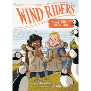 Wind Riders #4: Whale Song of Puffin Cliff - by Jen Marlin - 1 of 1