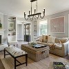 BAOURE 14-Light Gold Industrial Chandelier - 78.74" Rustic Kitchen Island Lighting-  Farmhouse Linear Chandeliers for Large Kitchen Islands & Dining - 4 of 4