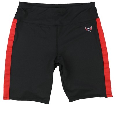G-III Sports Womens Washington Capitals Athletic Compression Shorts