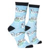 Crazy Socks, Cute Women's Animal Crew Socks, Fun Colorful Prints, Assorted - 3 of 4