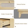 6 Drawer Dresser for Bedroom, Wide Modern Chest of Drawers - 4 of 4