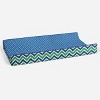 Bacati - MixNMatch Blue/Green Pin Dots Changing Pad Cover - 3 of 4