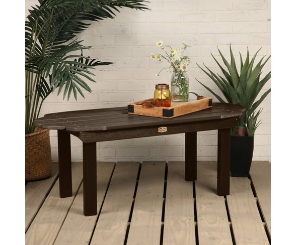 Mountain Bluff Essential Patio Conversation Table - Brown - Elk Outdoors