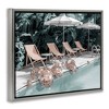 Stupell Industries Tropical Disco Balls Black Framed Floater Canvas Wall Art - 3 of 4