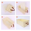 Unique Bargains Fabric Collapsible Printed Storage Bins with Handles - 3 of 4