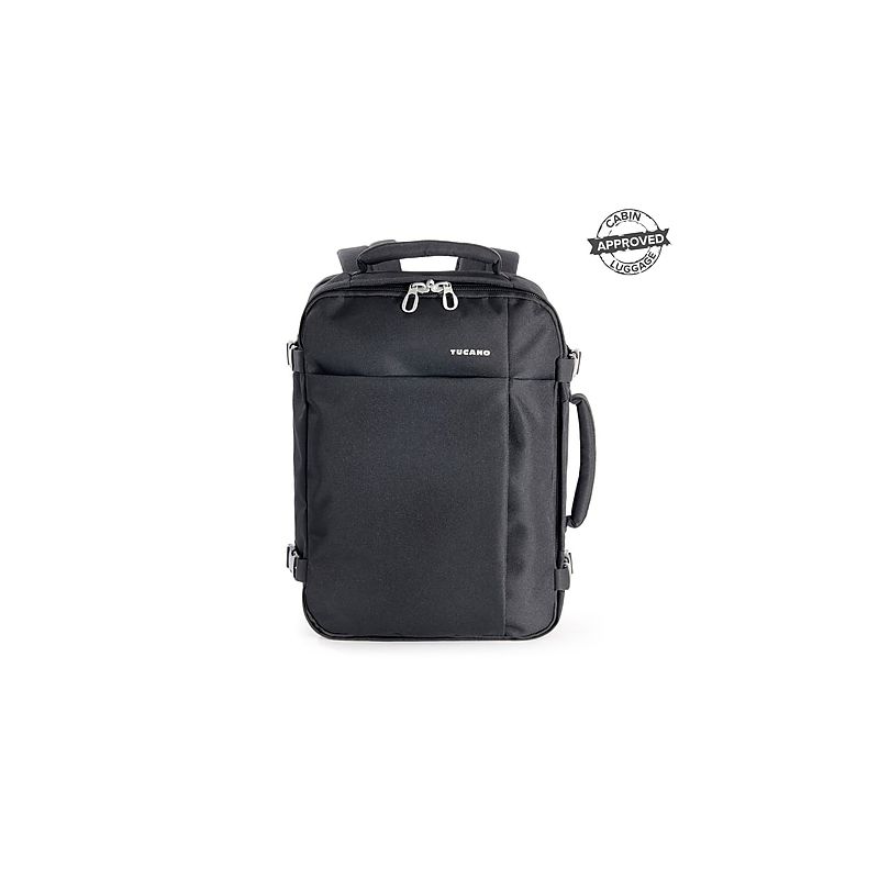 Tucano Tugo Medium travel backpack, cabin luggage, for MacBook Pro 15", notebook 17" + iPad, tablet Black, 5 of 6