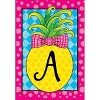 Briarwood Lane Summer Garden Flag 18x12.5 For Outdoor Pineapple Monogram Letter a Garden Flag Flag For Summer Garden Flag Flags For Outside - image 3 of 4