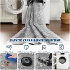 Coucheta Area Rug with Non-Slip Backing, Low Pile Stain Resistant Floral Print Floor Carpet for Living Room Bedroom Dinin,Multi-Color & Size - 3 of 4