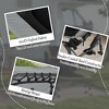 Vynxaria 180¡ã Adjustable Folding Camping Cot - Heavy Duty Portable Bed with Cushions & Headrest - 2 of 4