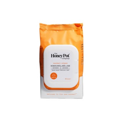 The Honey Pot Normal Feminine Wipes -30ct