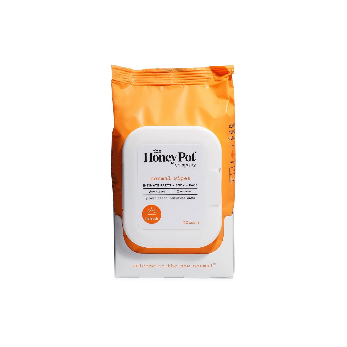 The Honey Pot Normal Feminine Wipes - image 1 of 7