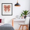 Stupell Industries Coral Bow You Are Loved Framed Print Under Glass Art - 3 of 4