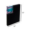 Practica Stretched Canvas 2 Pack - Black - image 2 of 4